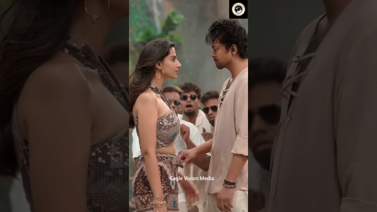 Spark Video Song😍 #thalapathyvijay #meenakshichaudhary #goat #goatsong #venkatprabhu #shorts #status