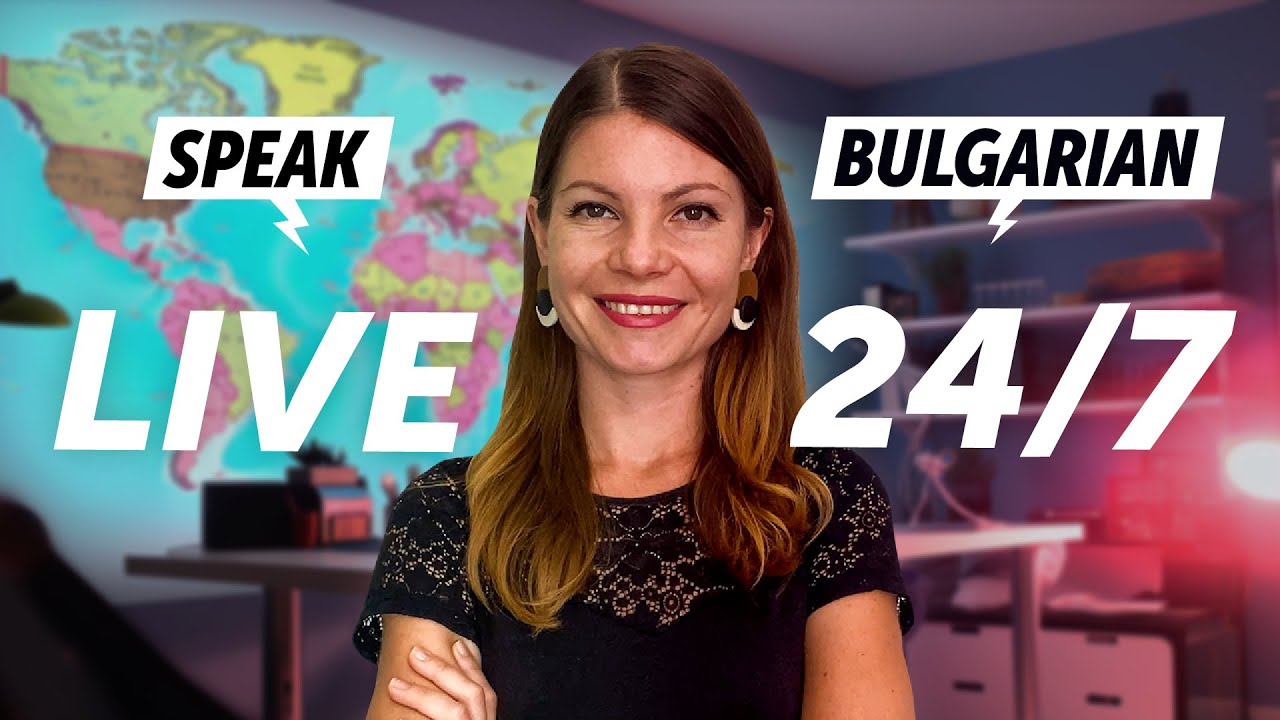 Speak Bulgarian 24/7 with BulgarianPod101 TV 🔴 Live 24/7
