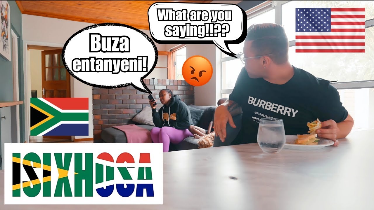 Speaking Only Xhosa to My American Husband for 24 Hours – His Reaction Was Hilarious! 😂