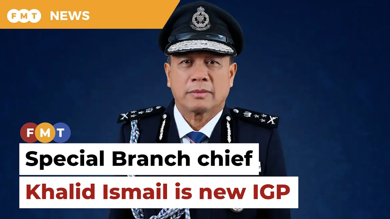 Special Branch chief Khalid Ismail is new IGP
