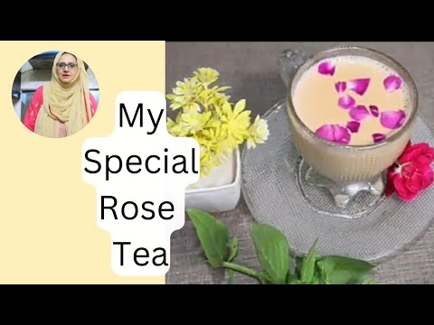 Special Rose Tea With Be / Candy / My Secret Recipe / By Bano the kitchen