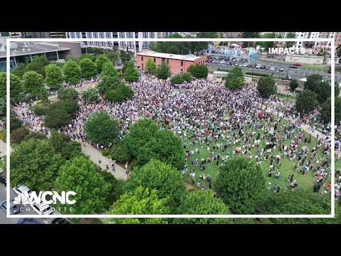 Speeches given at 'No Kings' protest in Uptown Charlotte