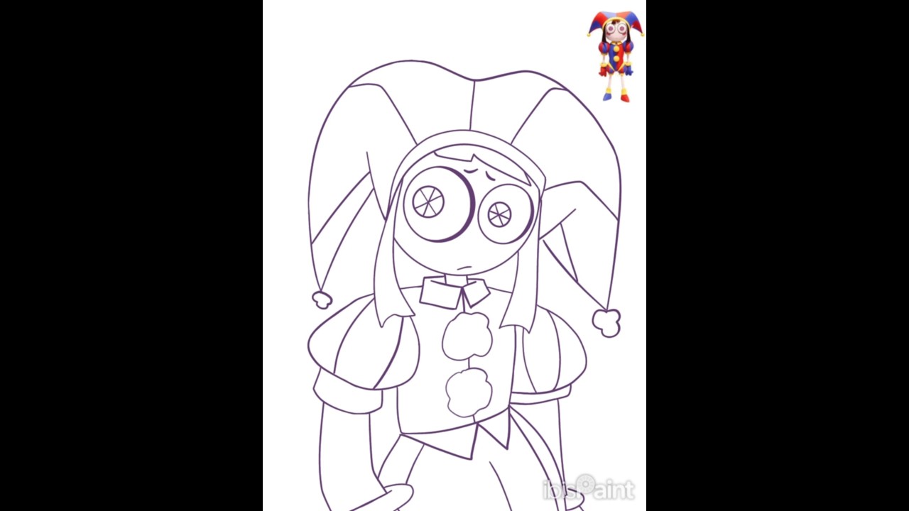 #speeddrawing of #tadcpomi #pomi #theamazingdigitalcircus  #glitchproductions #glitch #art