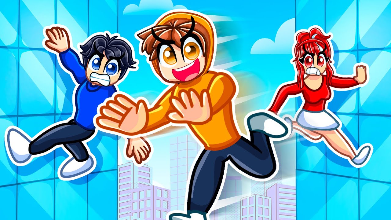 SPEEDRUNNER vs HUNTERS in Realistic Parkour Game!