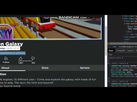 Speedyskip Needs to stop making one of his games private!