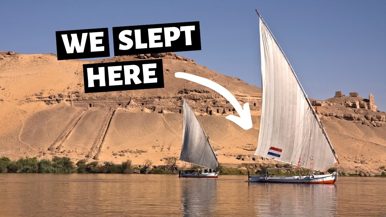 Spending the Night on the Nile River // 24 hours on a Felucca boat // overnight felucca