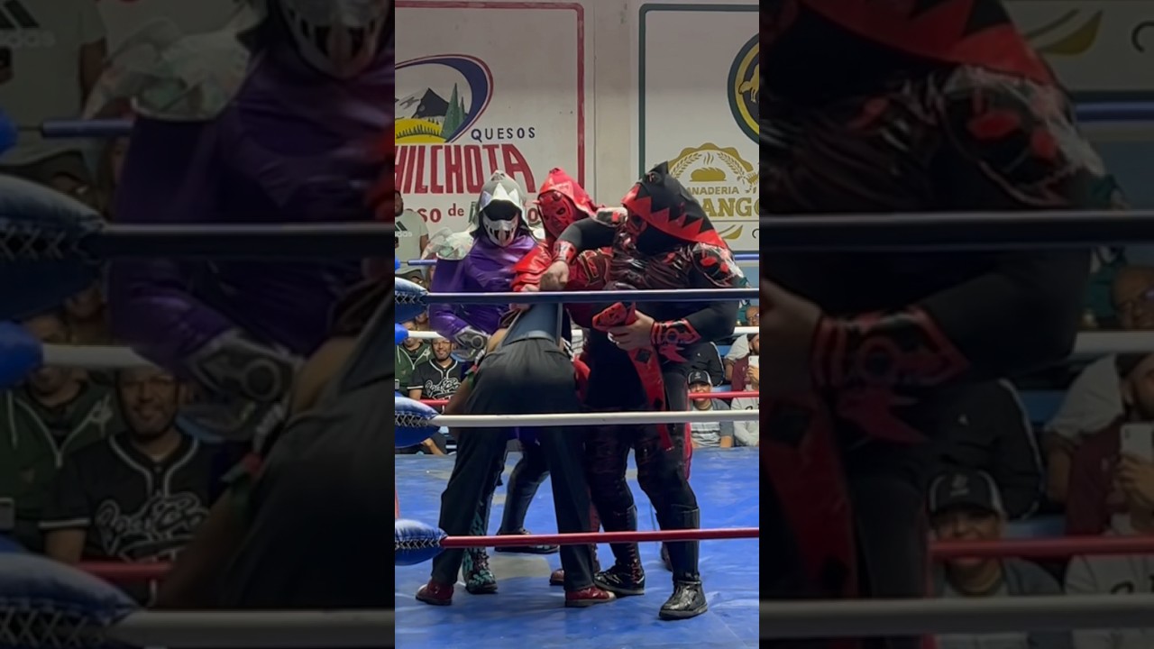 Súper calzón chino de LA Park, LA Park Jr e Hijo de LA Park #luchalibre