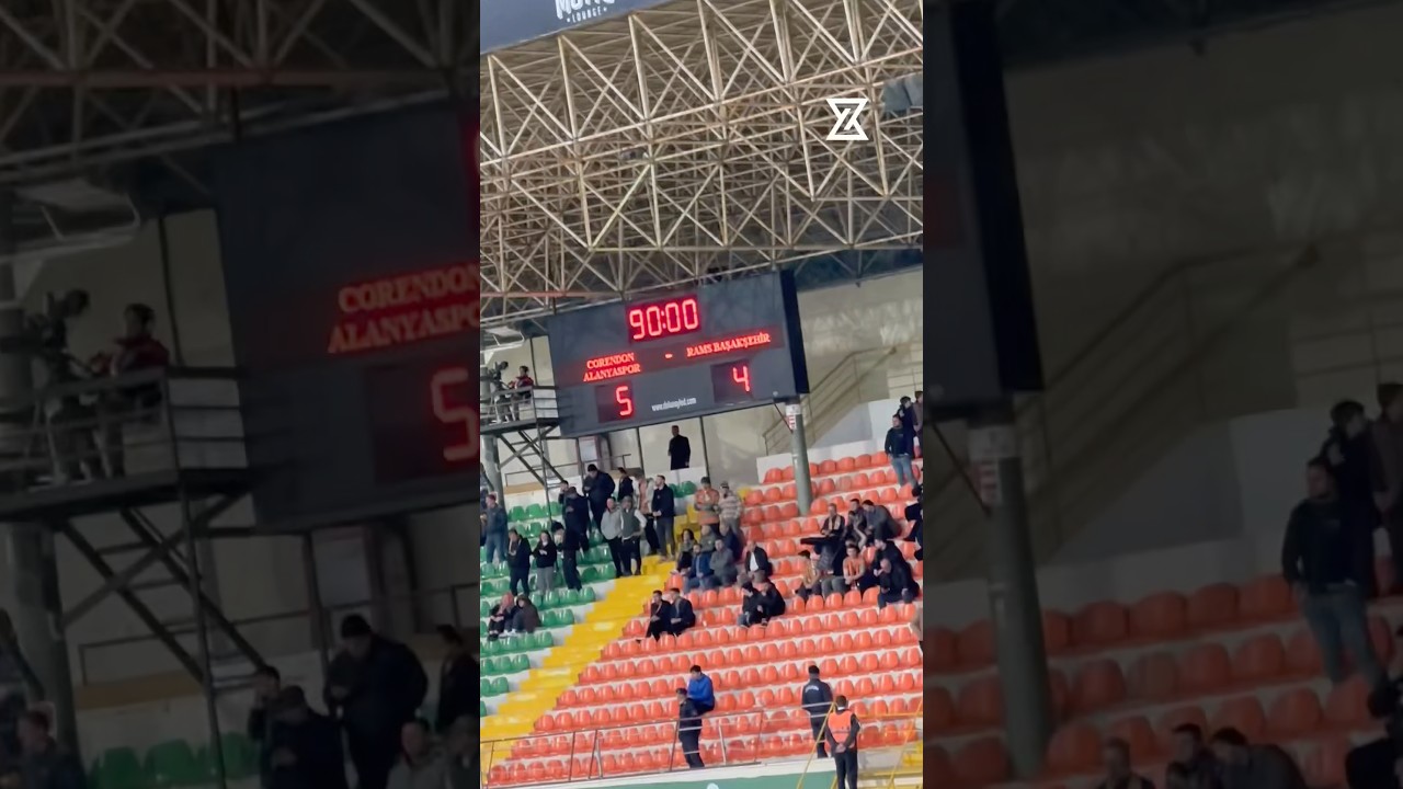 Süper Lig’in en iyi maçına gittik 🤩 #Alanyaspor #Başakşehir #SüperLig