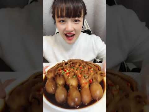Spicy Seafood Mukbang 🐙 TikTok Chinese ASMR Eating Sounds (Crab,Uni, Octopus, Squid, Sashimi)