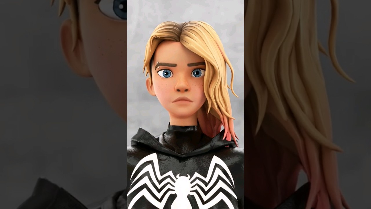 Spider Gwen - Venom Transformation