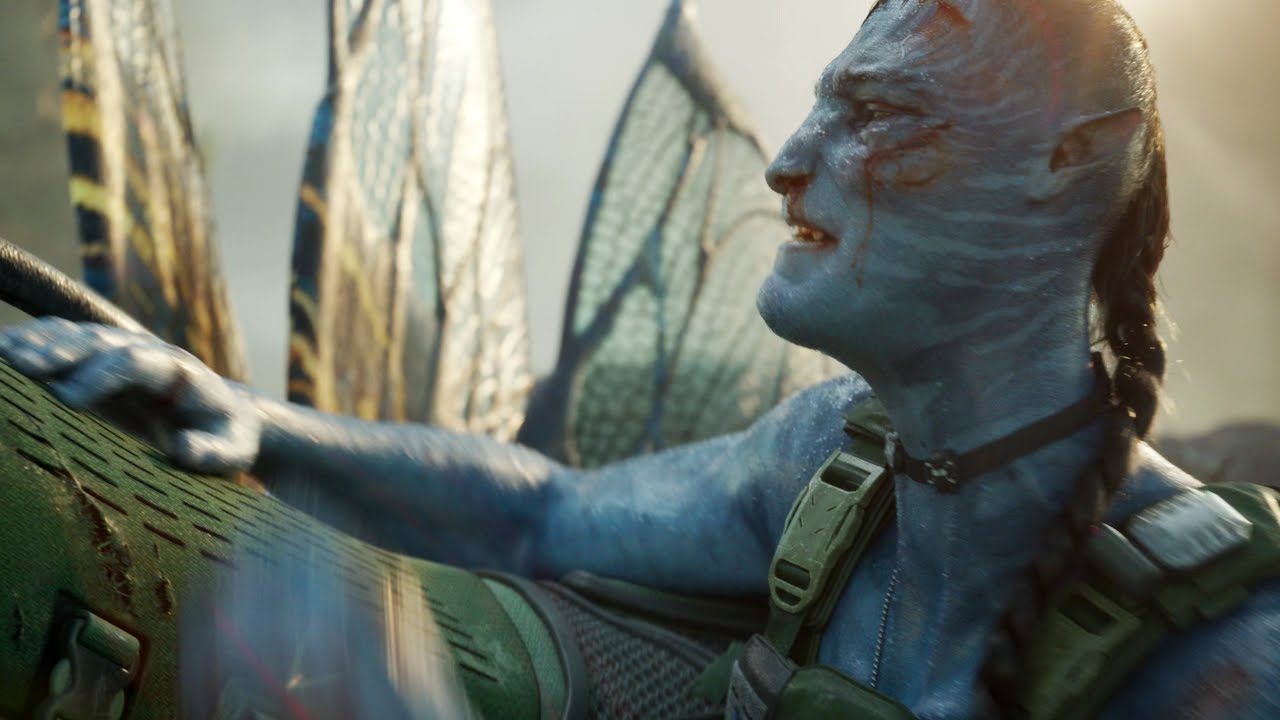 Spider saves Quaritch Scene (4K IMAX) | AVATAR: THE WAY OF WATER