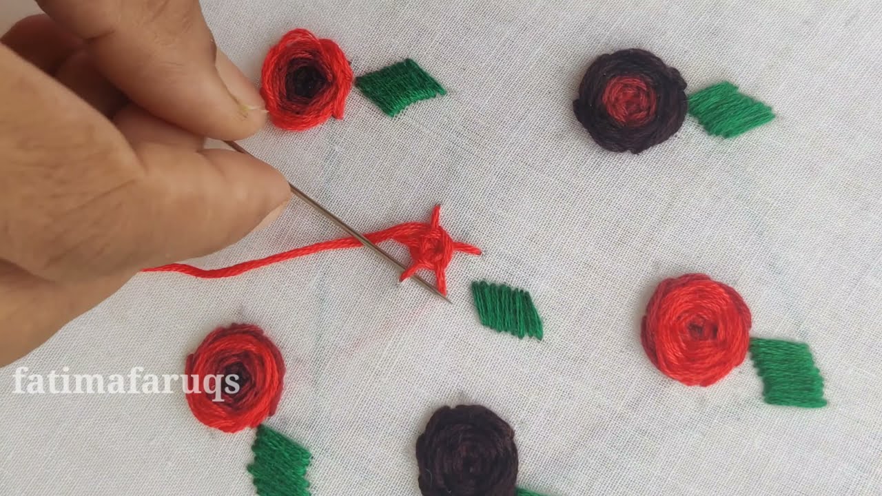 Spider Web Stitch I Hand Embroidery