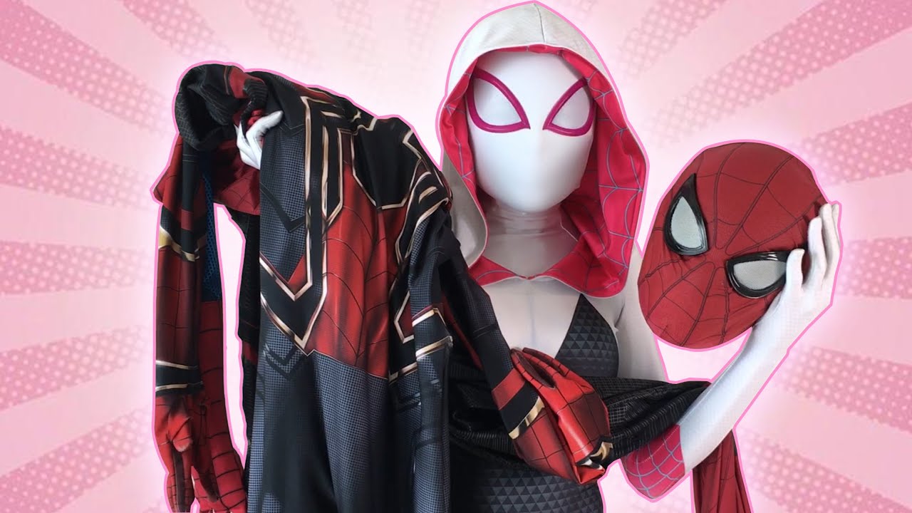 SPIDERGWEN SUIT-UP ALL SPIDERMAN SUIT (MCU EDITION)