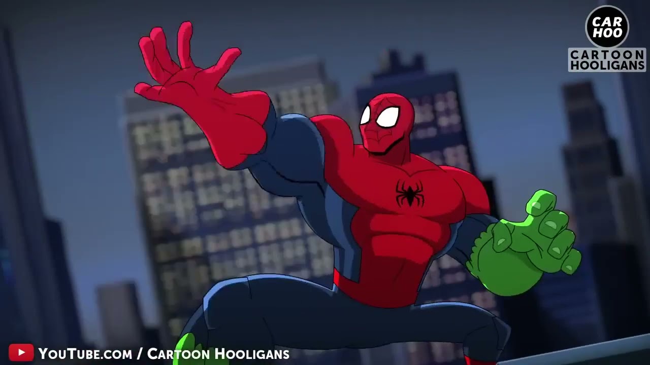 Spider-Hulk Transformation