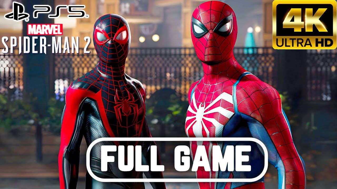 SPIDER-MAN 2 Gameplay Walkthrough FULL GAME PS5 4K 60FPS No Commentary
