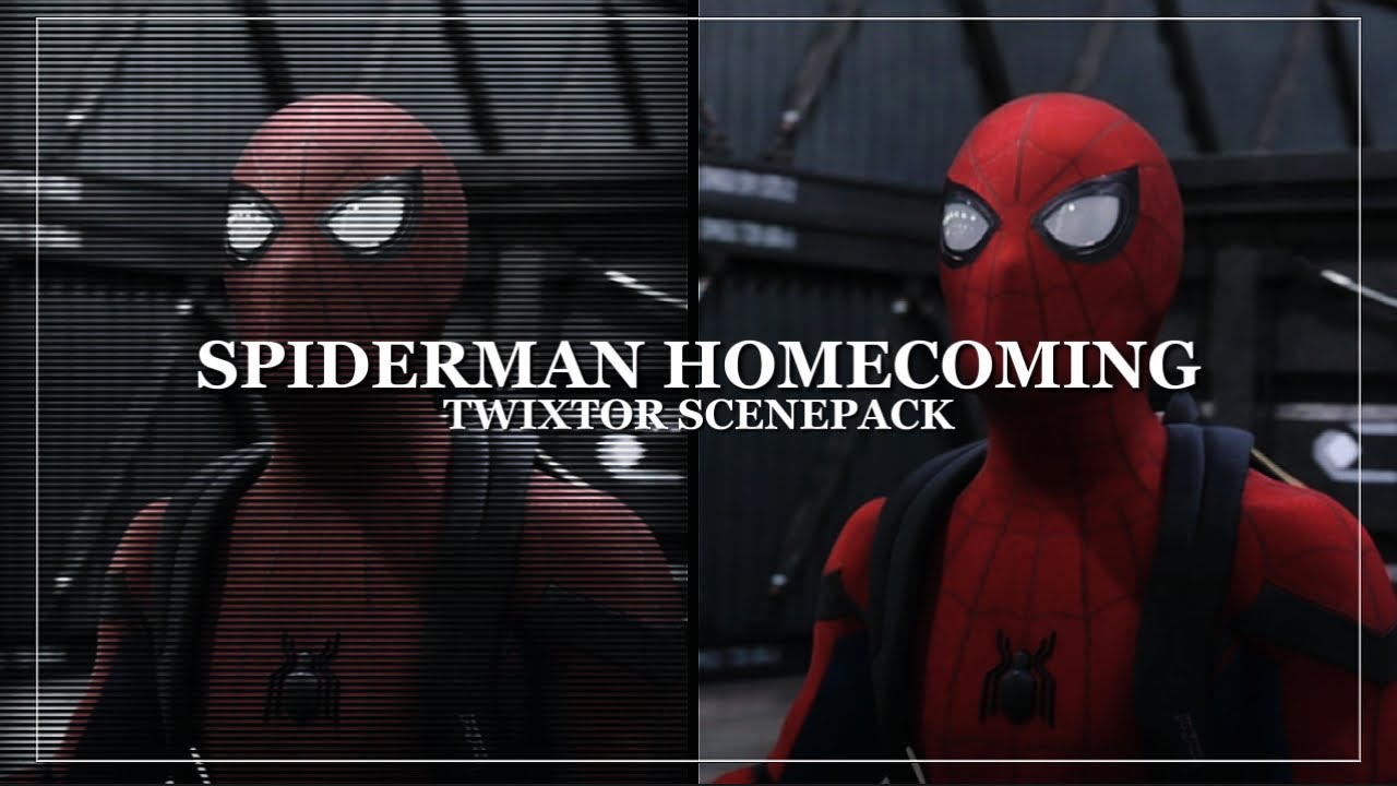 Spiderman 4k twixtor scenepack | Spiderman Homecoming