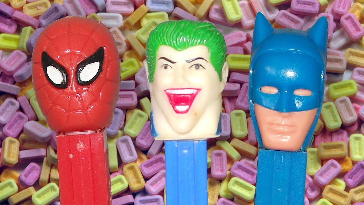 Spider-Man, Batman - every PEZ superhero ever!