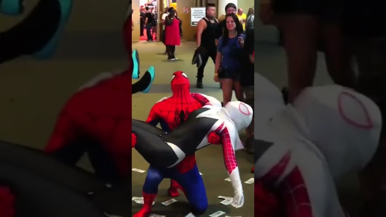 Spider-Man can’t save Spider-Gwen!! 😢 #Shorts