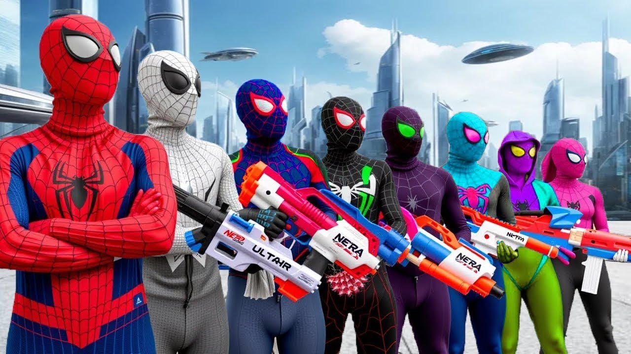 Spider-Man: Into The Spider-Verse (2024) | Marvel Studios’ Deadpool 3 - Marvel's Spider-man-Superman