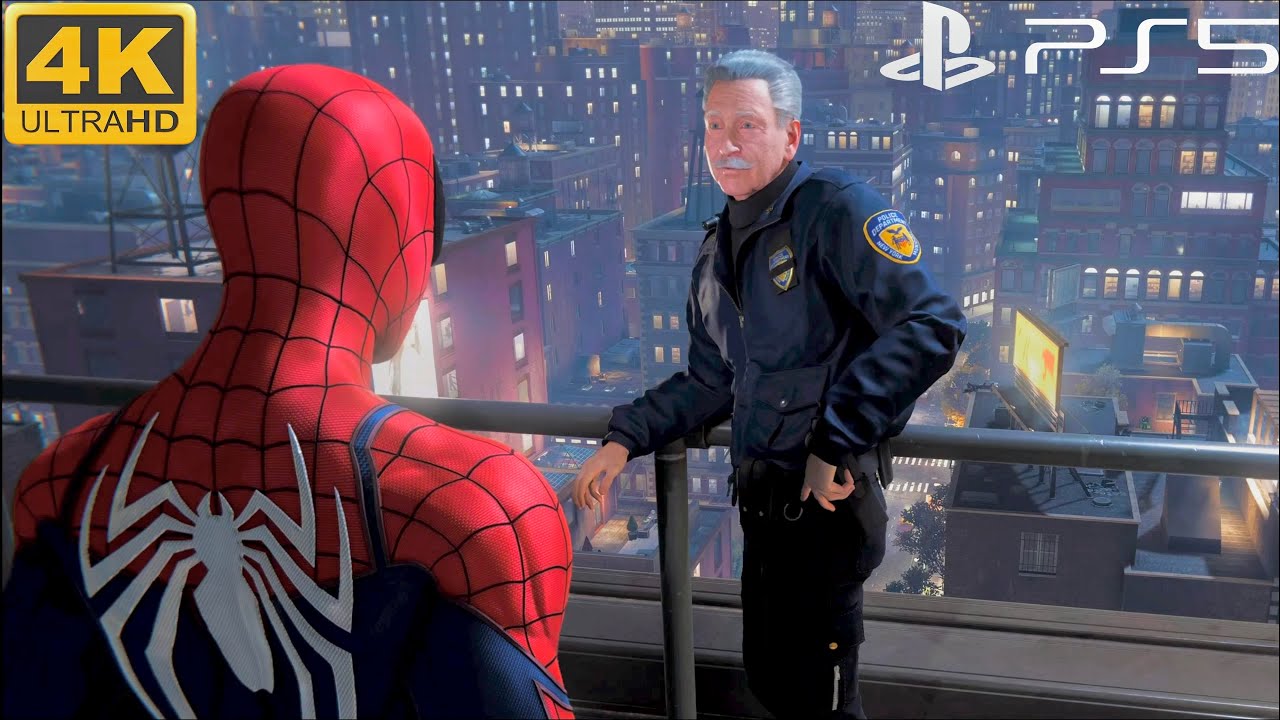 Spider-Man Remastered PS5 The Full Detective Mackey Story (Walter Hardy) 4K Ultra HD HDR 60FPs RT