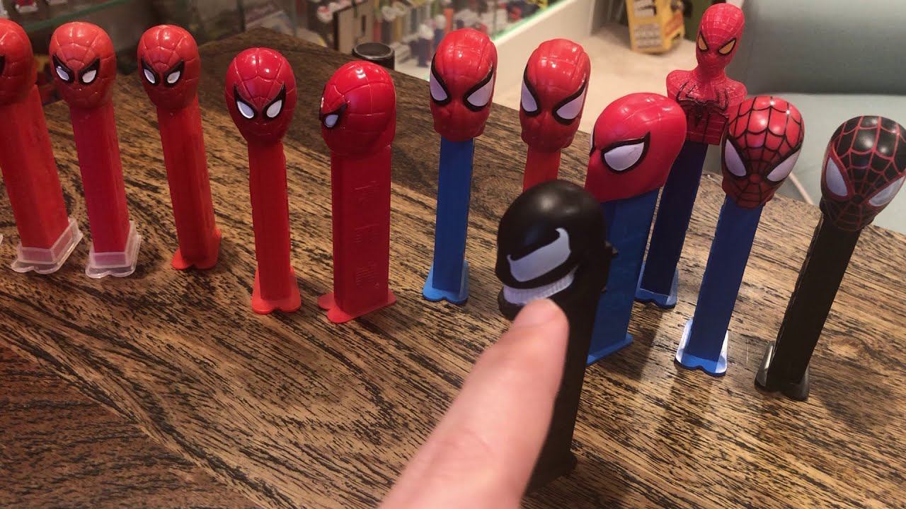 Spider-Pez, Spider-Man, doing the things a dispenser can!