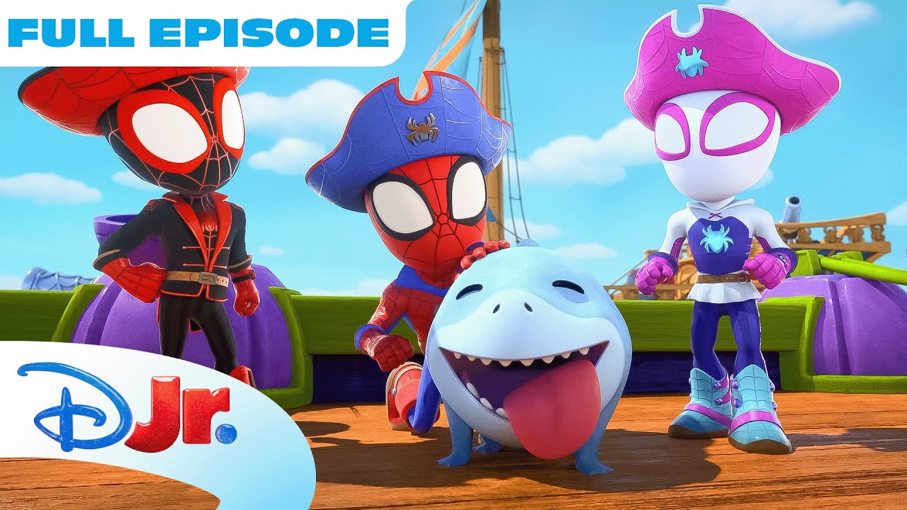 Spidey and his Amazing Friends FULL Episode | Discover Spider Island & Meet Hydro-Man!🏝️ |@disneyjr​