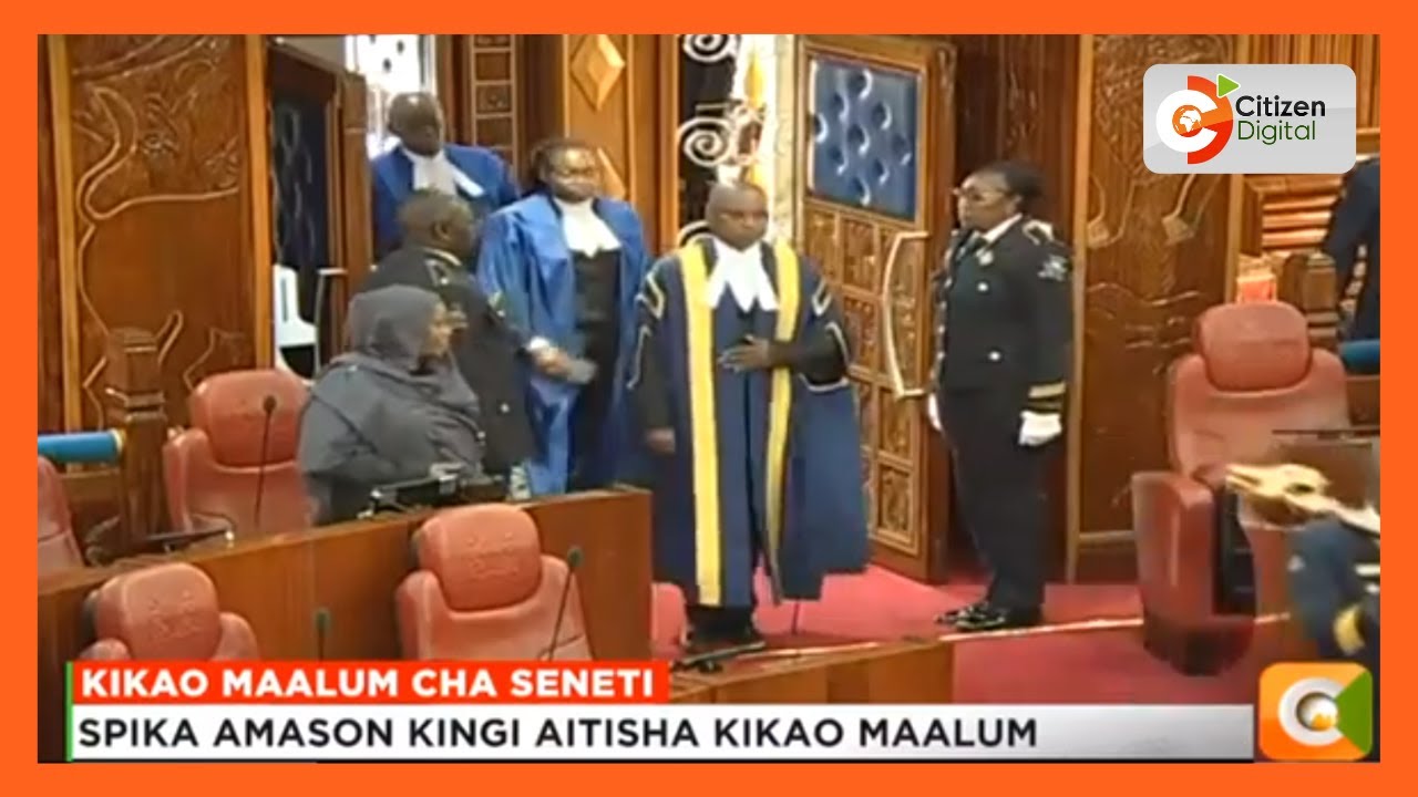 Spika wa bunge la seneti Amason Kingi aitisha kikao cha seneti jumanne tarehe 29  Agosti