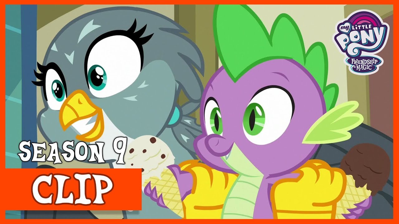 Spike's New Friend: Gabby the Griffon (Dragon Dropped) | MLP: FiM [HD]