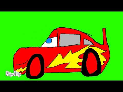 Spinning lightning McQueen Green screen ( you can use it)