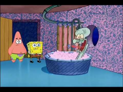 SpongeBob & Patrick drop by Squidward's house