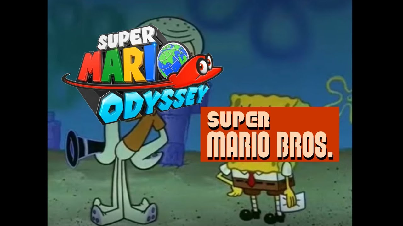 Spongebob - Wrong Notes Meme (Super Mario Bros. Main Theme)