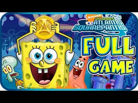 SpongeBob Atlantis SquarePantis FULL GAME Longplay (PS2, Wii)