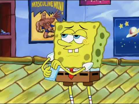 SpongeBob Buys Cards For 45 Seconds