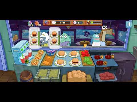 SpongeBob: Krusty Cook-off Krusty Krab Restaurant Gameplay