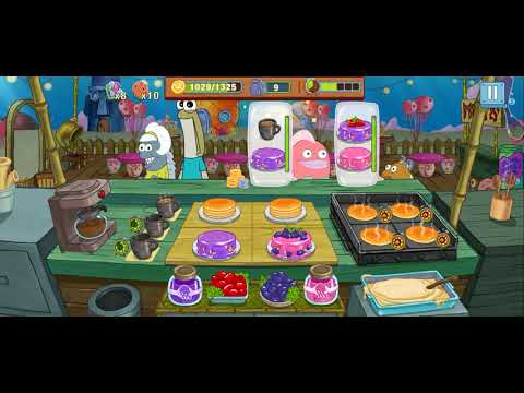 SpongeBob: Krusty Cook-Off Pancake Stand Gameplay