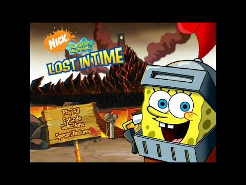 SpongeBob: Lost in Time - DVD Menu Walkthrough