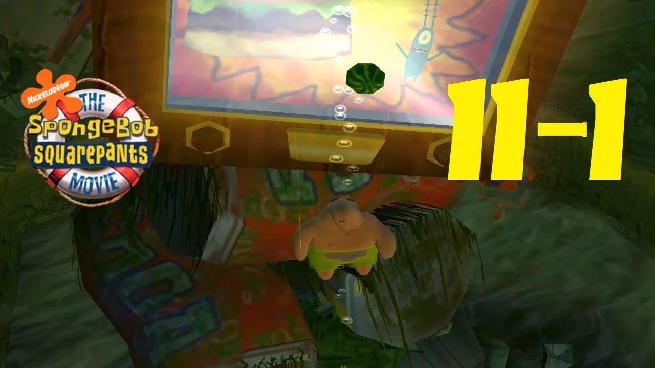 SpongeBob Movie Game - Part 11-1 (Shell City, Dead Ahead) 1080p
