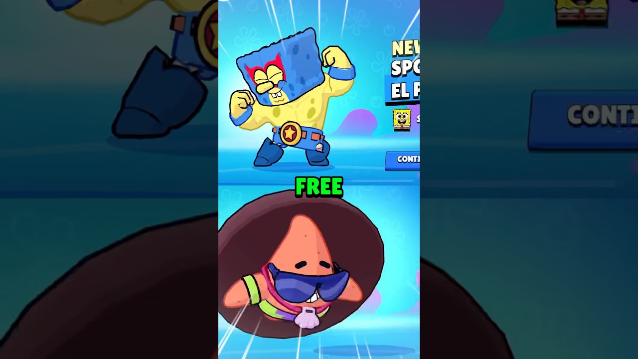 SpongeBob Skins Are Back! #brawlstars #shorts