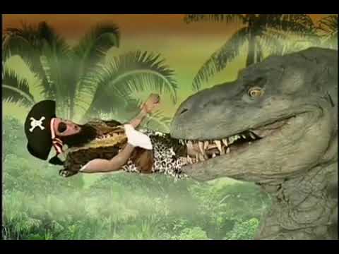 Spongebob Squarepants - Patchy Gets Eaten By A Dinosaur