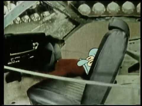 SpongeBob SquarePants - Squidward Becomes A Crash Dummy