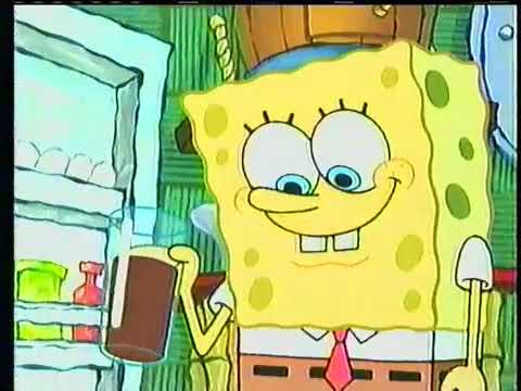 SpongeBob SquarePants (Animated Got Milk? TV commercial featuring Nickelodeon characters; 2001)