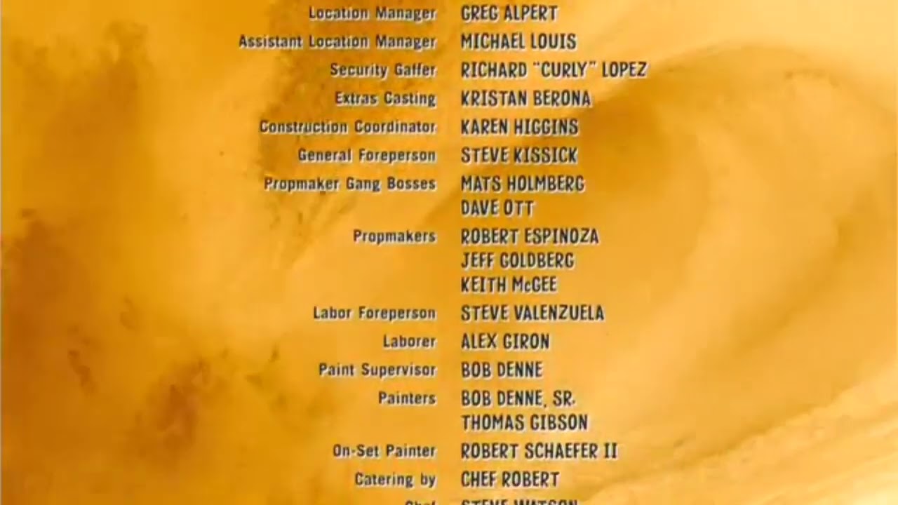 SpongeBob SquarePants Movie (2004) Ending Credits in G-Major