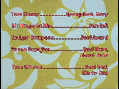 Spongebob SquarePants: Spongebob Goes Prehistoric Credits (DVD)