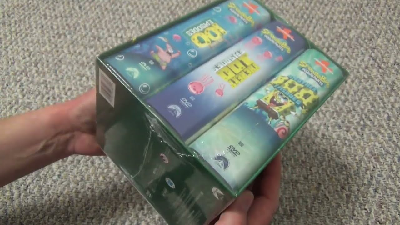 SpongeBob SquarePants: The Best 300 Episodes Ever DVD Unboxing