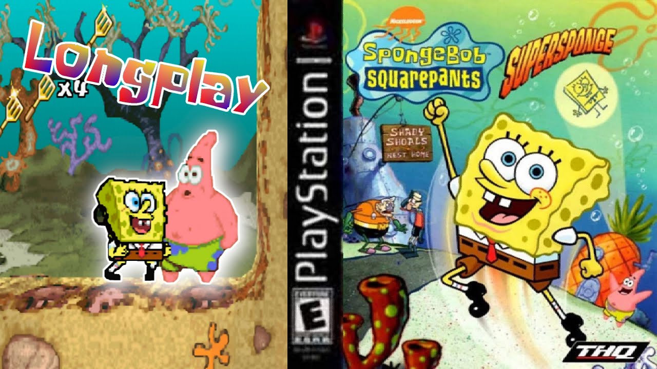 SpongeBob SuperSponge - Longplay | 100% [4K]