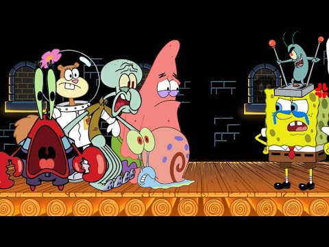SPONGEBOB TURNS INTO A MONSTER IN THE BIKINI BOTTOM!