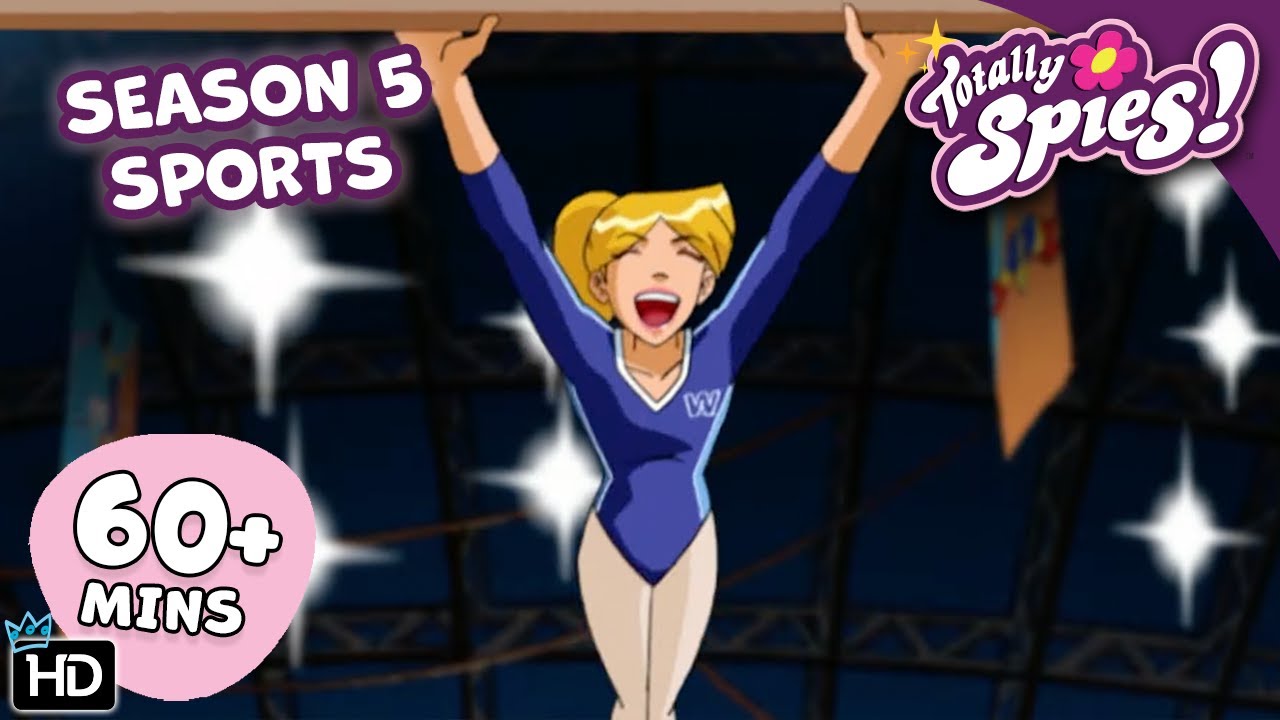 Sportiest Spy Moments - Season 5 ✨ FULL Episode Compilation 🌸 Totally Spies!