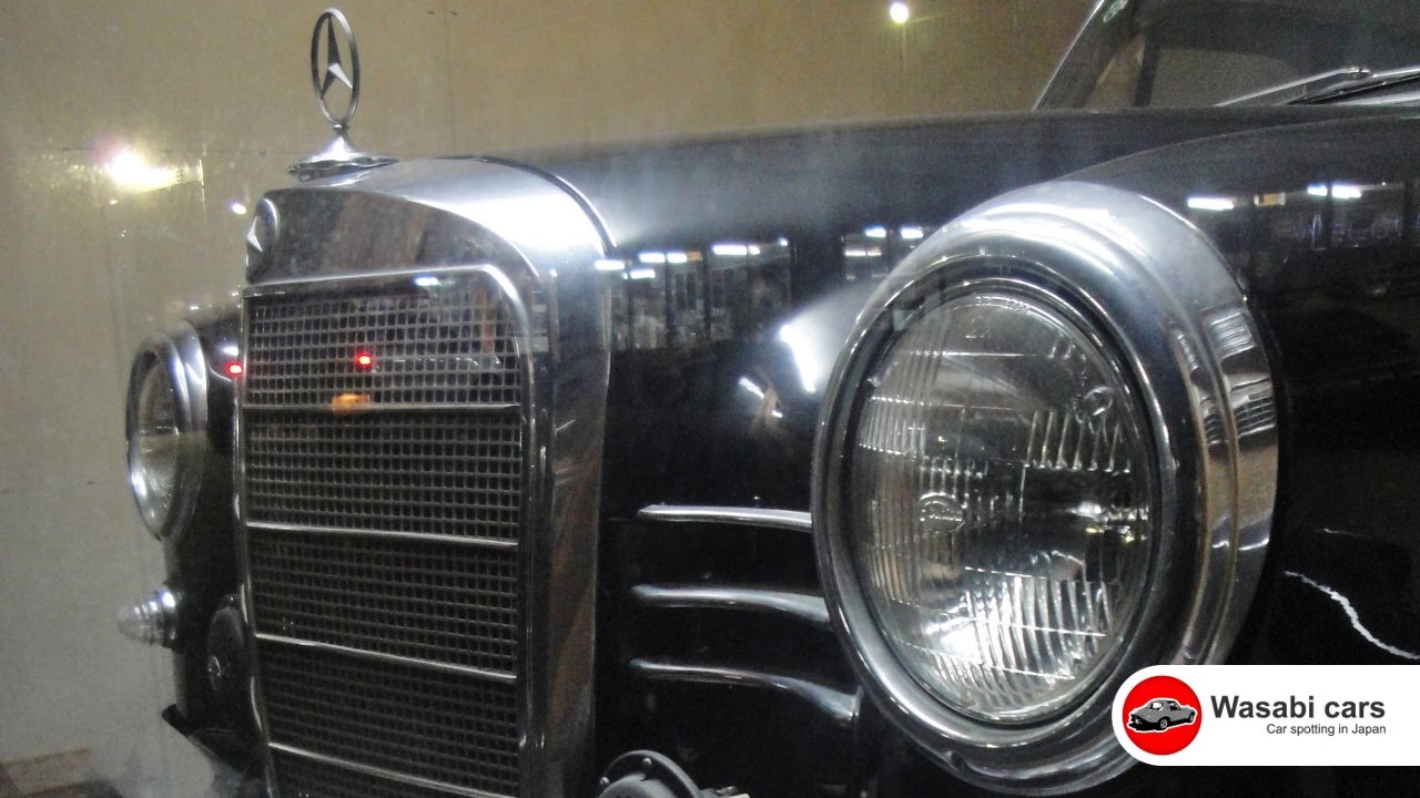 Spotted in Japan: A mint 1961 W121 Mercedes