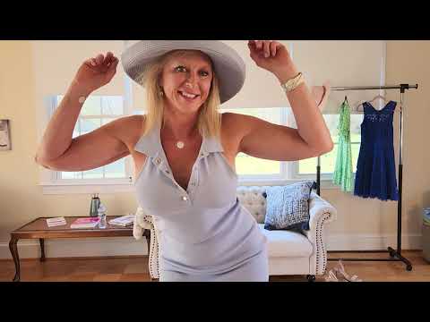 Spring dresses No Bra Try-On | Real Women Over 60