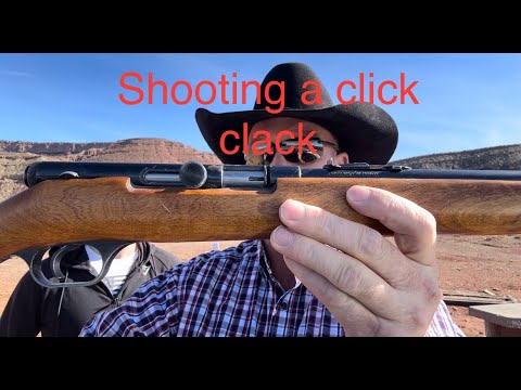 Springfield 87A (click clack) 22 rifle range review